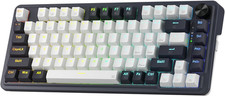 Redragon K673 PRO 75% Wireless Gasket RGB Gaming Keyboard, 3-Modes 81 Keys Compa picture