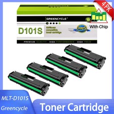 4PK BK MLT-D101S 101S Toner Cartridge Fit for Samsung ML-2165 SCX-3405FW SF-760P picture