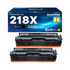 E-Z Ink 218X with Chip Compatible for HP 218X Toner Cartridges Black 218A Ton... picture