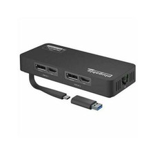 Plugable USBC-6950UE 4K DisplayPort and HDMI Dual Monitor Adapter With Ethernet picture