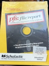 Scholastic pfs: file/report a member of the integrated PFS family of software. picture