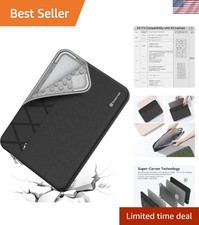 Water-Resistant 13-14 Inch Laptop Sleeve for ASUS Zenbook - Geometric Design picture