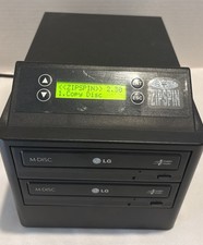 ZIPSPIN DVD-121-PRO-WM-DC Dual LG M-Disc Super Multi DVD CD Duplicator Burner picture