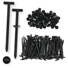 UYYE 200 Pcs Nylon Universal Cable Tie Buckles - Heavy Duty Snap-Fit Fastening  picture