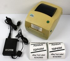 Panduit TDP43M (Zebra TLP 3842) Barcode Label Direct Thermal Transfer Printer picture