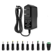 9V 1A AC DC Power Supply Adapter Transformer 5.5x2.5mm Tip Positive FROM USA picture