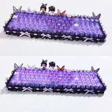 Demon Slayer: Kimetsu No Yaiba Kochou Shinobu RGB Wireless Keyboard Tri-mode New picture