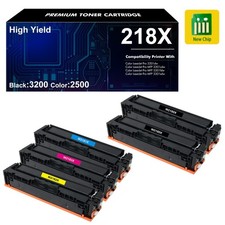 W2180X For HP 218X Toner Cartridge High Yelid with Chip for Pro 3201dw 3301 fdw picture