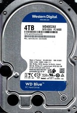 WD40EZAX-00C8UB0 S/N: WX22D WESTERN DIGITAL 4TB THAILAND JUN 2024 picture