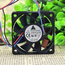 Delta AFB0612VHC-F00 Fan 6CM 12V 0.36A 3pin 60*60*15mm picture