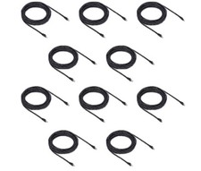 Amazon Basics RJ45 Cat-6 Gigabit Ethernet Cable - 10-Pack, 25 Feet Each, Black picture