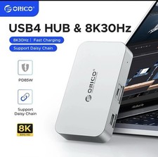 ORICO USB4 HUB 40Gbps USB C HUB PD85W 8K@30Hz Display Support $200 Retail picture