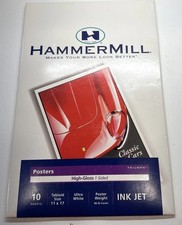 U4n paper Hammermill Premium Photo 11x17 High gloss Inkjet U-White 010199086198 picture