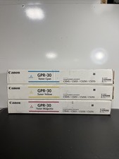New Genuine Canon GPR-30 Toner Cartridge Set - Cyan/Magenta/Yellow picture