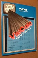 The Power of Visicalc Volume 1 & 2 by MIS for Apple II/IBM/Atari/TRS-80/etc 1982 picture