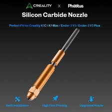 Creality x Phaetus Silicon Carbide Nozzle for /K1C/K1 Max/Ender-3 V3 0.4mm picture