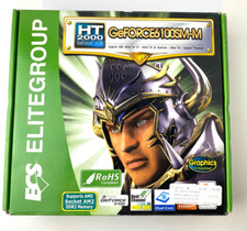 ECS HT2000 GeForce 6100SM-M (V1.0/1.0A) Motherboard + Extras - NEW picture