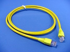 Leviton 62460-5Y Cat6+ Extreme Yellow 5ft Ethernet Cable Data Center Patch Cord picture