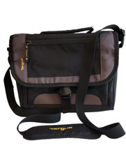 Targus Carry Bag Divided Black Tablet Pockets Gray Shoulder Strap 10x8 Travel  picture
