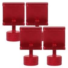 4Pcs Red Aluminum 3D Printer Clips Adjustable Heat Bed Clamps for Glass Fixing picture