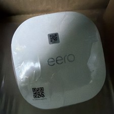 Refurbished Amazon eero 6 mesh wifi router Model: N010111 1,500 sq. ft Coverage picture