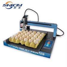 Egg inkjet printer without chips, printing text logos on eggs, encoder picture
