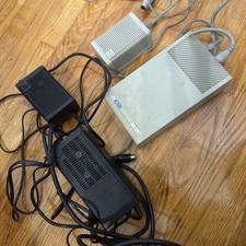 Atari SF314 external 3.5-inch floppy disk drive, Two Power Supply PS31 & PS32 picture