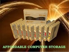 Lot of 10 SONY AIT-3 SDX3-100C Tape Cartridge T&V AIT3 100/260Gb 10-pack 230m picture