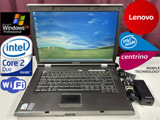 RESTORED GOOD BATTERY Windows XP Vintage Retro Classic Gaming Laptop PC Lenovo picture