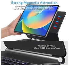 runelk Magnetic Keyboard Case for iPad Air/Pro 11-in, Backlit, Trackpad picture