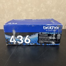 Brother Genuine TN436BK Black Laser Toner Cartridge High Yield 6500 Pages picture