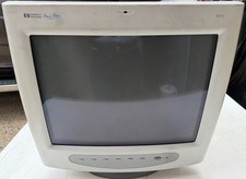 HP Hewlett Packard Pavilion M70 Display 17inch CRT VGA PC Monitor YEAR 2000 Gray picture