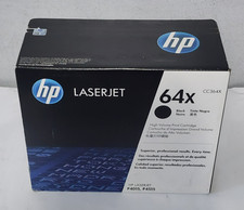 HP 64X CC364X Black High Yield Toner Cartridge Genuine New Sealed Box picture