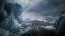 Landscape the elder scrolls v skyrim ice iceberg rpg Custom Gaming Mat Desk picture