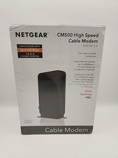 NEW Netgear High-Speed Cable Modem DOCSIS 3.0 680Mbps Download Speed Black picture