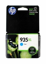 New Genuine HP 935XL Cyan Ink Cartridges Officejet 6815, 6820 EXP 06/2020 picture