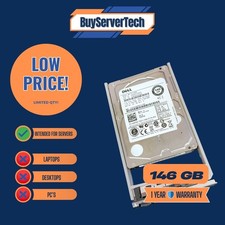 Dell 6DFD8 MK1401GRRB 146Gb SAS 6Gbps 15K 2.5