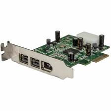 StarTech 3 Port 2b 1a LP 1394 PCI Express FireWire Card, TAA picture