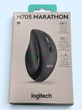 New Logitech M705 Marathon Wireless Mouse Black Right-Handed 36-Month Battery picture