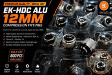 🔥 BULK LOT – EK-HDC ALU 12mm Compression Fittings 🔥  $2 each  picture