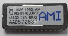 AMERICAN MEGA TRENDS AMIBIOS 486DX ISA BIOS (C) 1986-1992 - DIRECT OEM picture