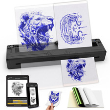Wireless Tattoo Stencil Printer, Portable Bluetooth Thermal Tattoo Printer with picture