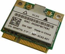 Dell Wireless DW1397 PCIe Half BCM94312HMG FR016, KW770 picture
