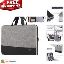 Versatile Grey Laptop Case for 15-16 Inch Devices - Travel Ready Design picture