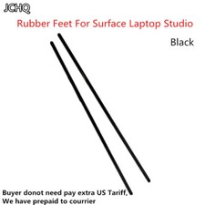 2pcs New  For Microsoft Surface Laptop Studio 1964 Rubber Feet Black Sticker14.4 picture