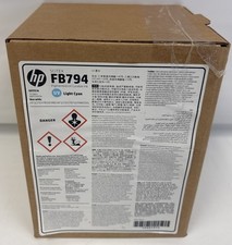 Genuine HP G0Y976A Light Cyan Pigmented UV Curable Ink Scitex FB794 Dated 2021 picture
