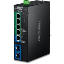 Trendnet TIPG743BI 7-Port Industrial Gigabit L2 PoE+ Switch picture