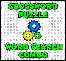 Crossword Puzzle - Word Search Combo:  Software for PC's and Macs picture