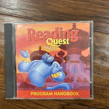 Disney Reading Quest With Aladdin Windows Mac CD-ROM Computer Game Vintage 1998 picture
