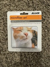 ALLSOP 29595 Microfiber Cleaning Cloths (Pet Me Cat) iPhone Android Screen Cloth picture